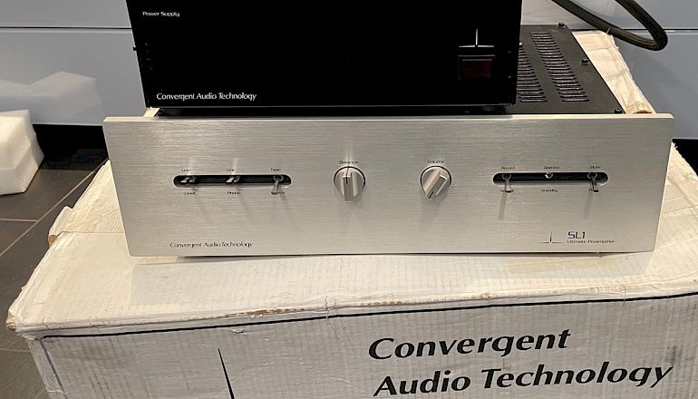 Image of Used  CAT Convergent Audio Technology SL1 Pre-amplifier  for sale