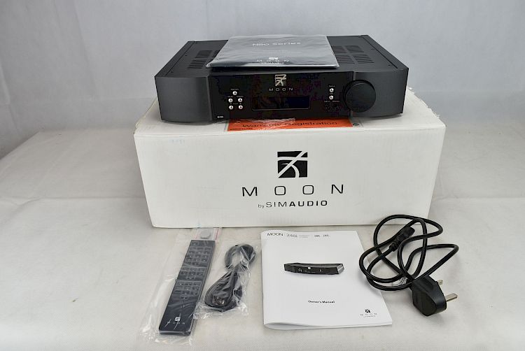 Image of Moon 240i Integrated Amplifier. Ex-Demo. All original box/acc's. UK Dealer. For sale at iDreamAV