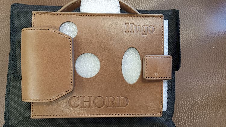 Image of Chord Electronics Hugo MK1 Leather Case Tan For sale at iDreamAV