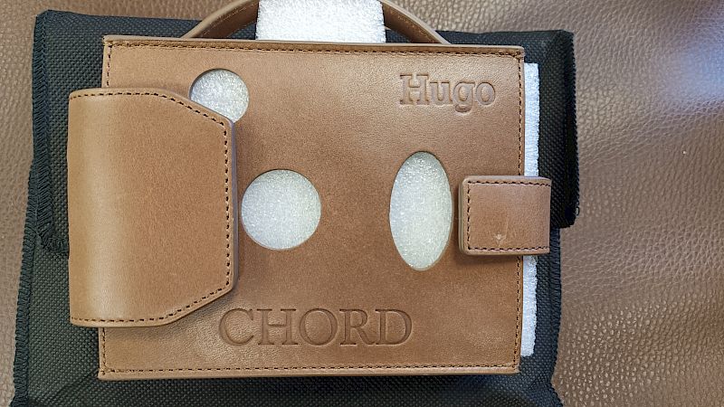 Chord Electronics Hugo MK1 Leather Case Tan for sale - image 1