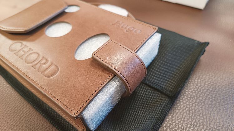 Image of Chord Electronics Hugo MK1 Leather Case Tan For sale at iDreamAV