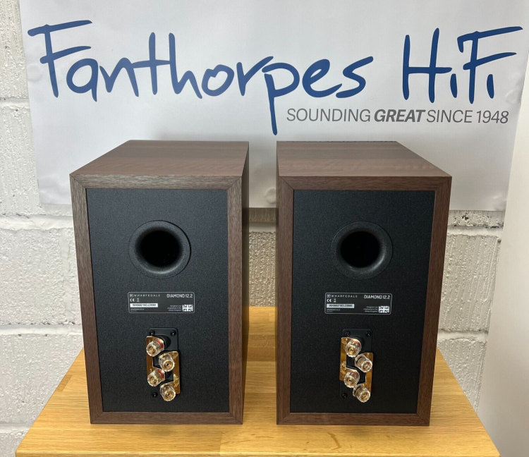 Image of Wharfedale Diamond 12.2 Speakers in Walnut - preowned For sale at iDreamAV