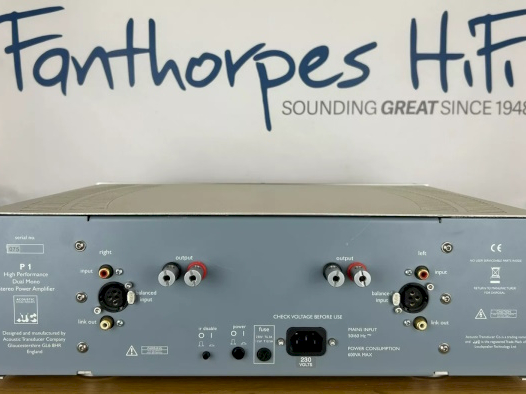 ATC P1 Stereo Power Amplifier - SIlver - Preowned for sale - image 1