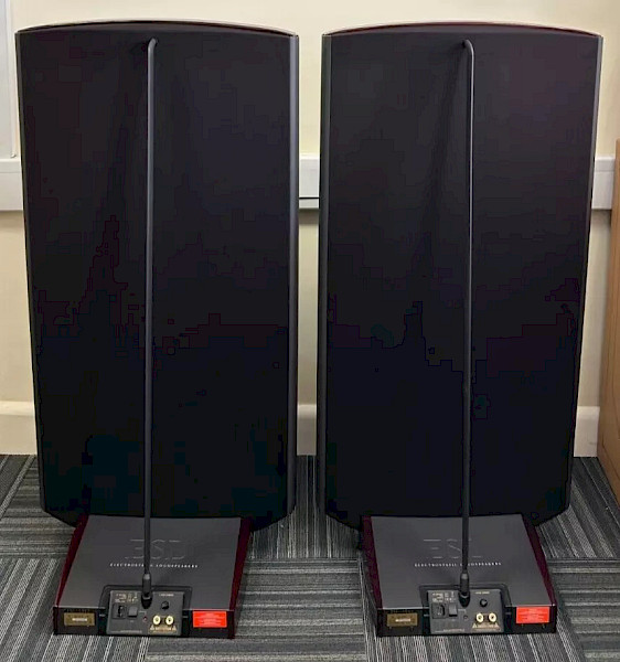 Quad ESL 2912 Electrostatic Speakers - Rosewood - Preowned - Collection Only for sale - image 1