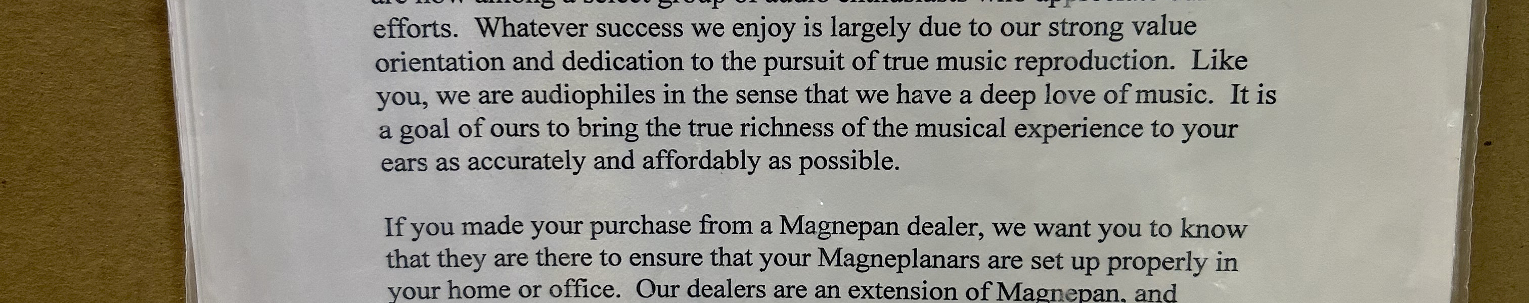 Magnepan LSR Magneplanar Loudspeakers for sale - image 1
