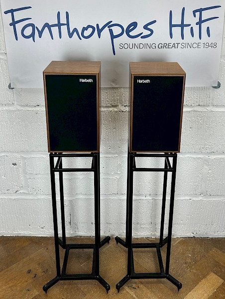 Harbeth Acoustics P3ESR XD Standmount Speakers with Harbeth Stands for sale - image 1