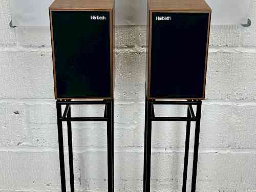 Used Harbeth Acoustics P3ESR XD Standmount Speakers with Harbeth Stands for sale in Hull UK