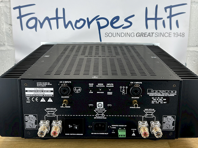 Bryston 4B3 Power Amplifier for sale - image 1