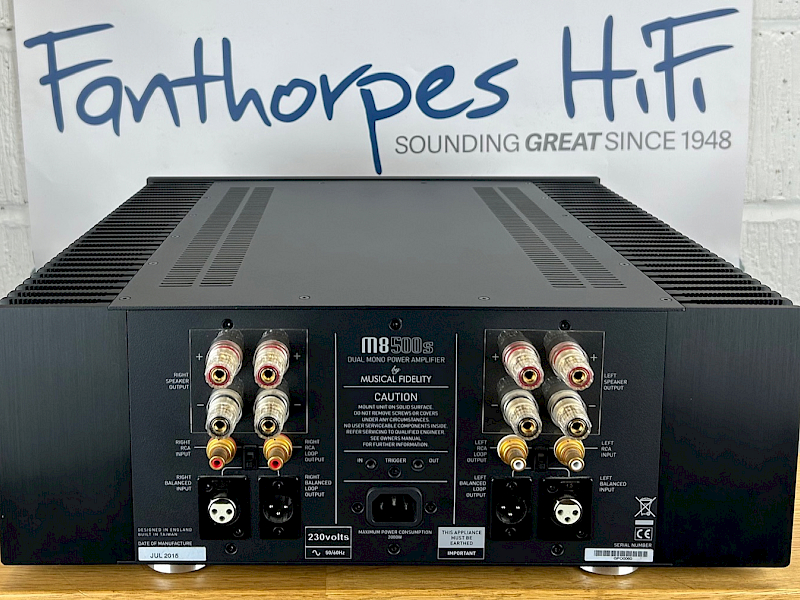 Musical Fidelity M8 500s Power Amplifier for sale - image 1