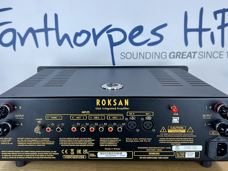 Roksan Blak Integrated Amplifier for sale - image 1
