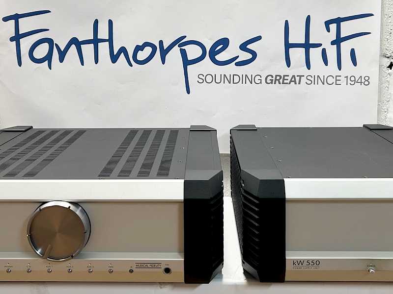 Musical Fidelity KW550 Integrated Valve Amplifier & PSU for sale - image 1