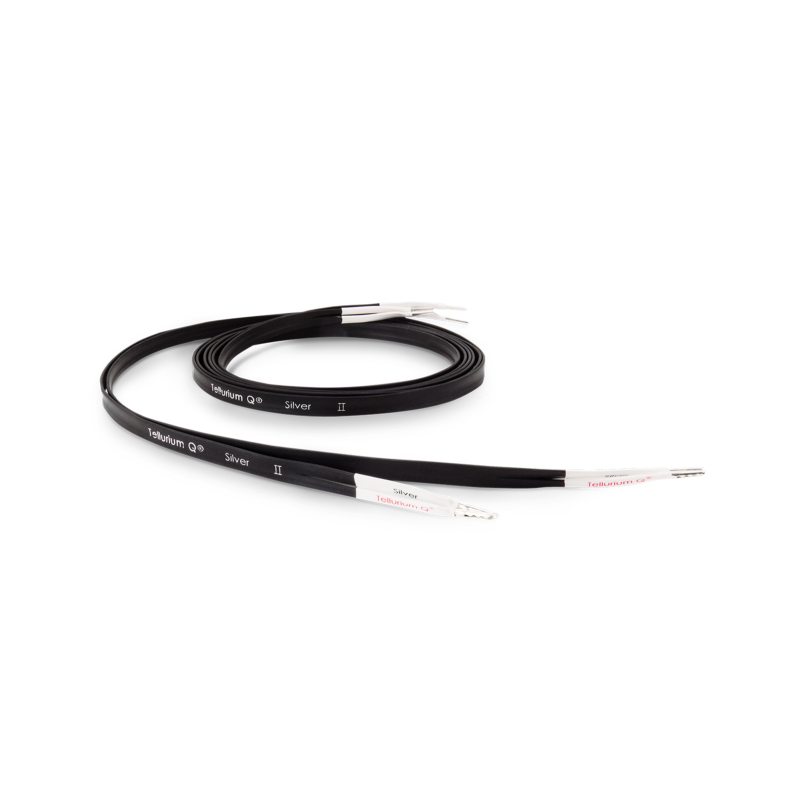 Tellurium Q Silver II Speaker Cable 3.0m Pair for sale - image 1