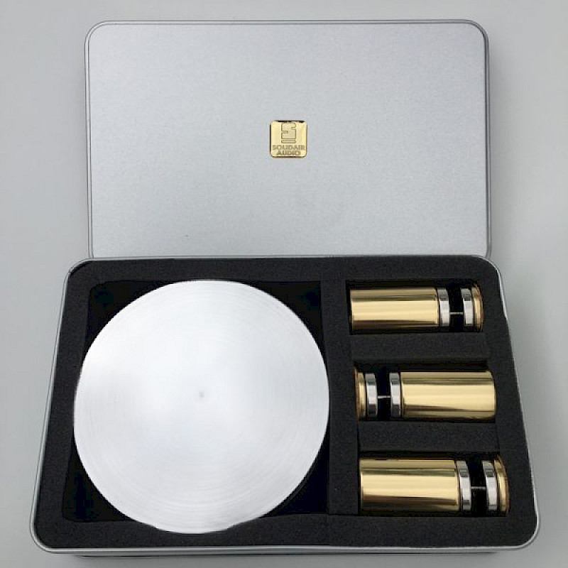 Solidair Audio Michell GyroDec Heavy Weight Performance Pack – Brass for sale - image 1