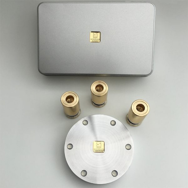 Solidair Audio Michell GyroDec Heavy Weight Performance Pack – Brass for sale - image 1