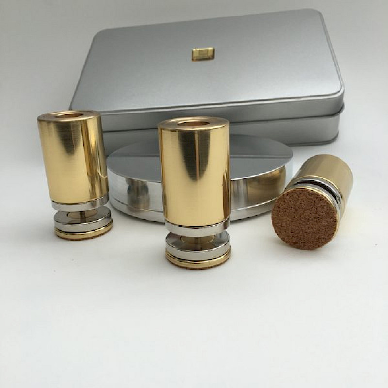 Solidair Audio Michell GyroDec Heavy Weight Performance Pack – Brass for sale - image 1