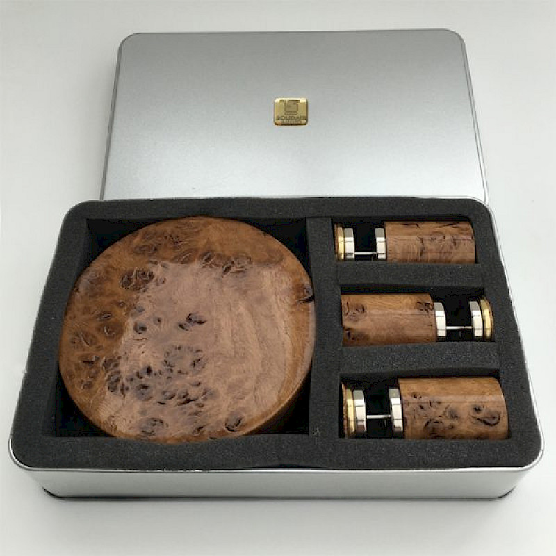 Solidair Audio Michell GyroDec Heavy Weight Performance Pack – Burr Oak for sale - image 1