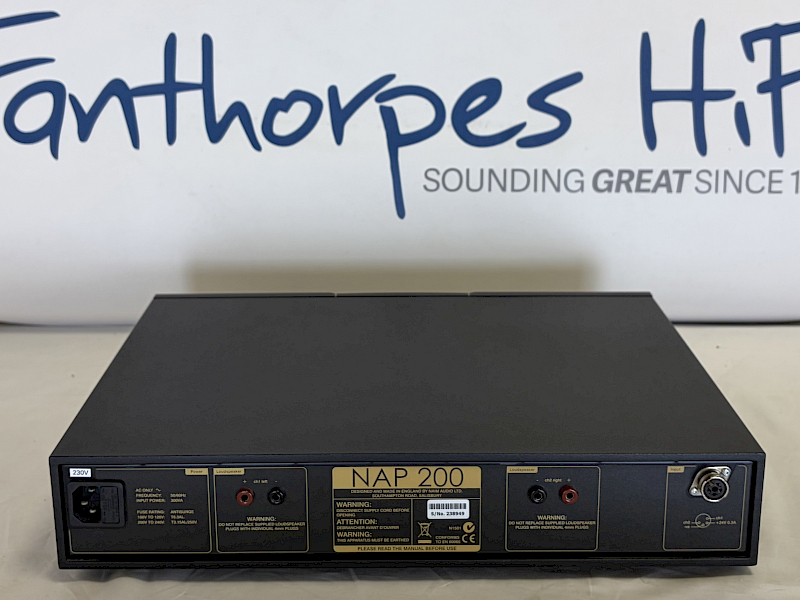 Naim NAP200 Stereo Power Amplifier for sale - image 1