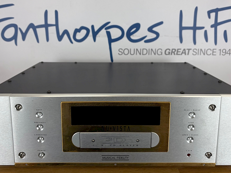 Musical Fidelity Nu-Vista 3D CD Player for sale - image 1