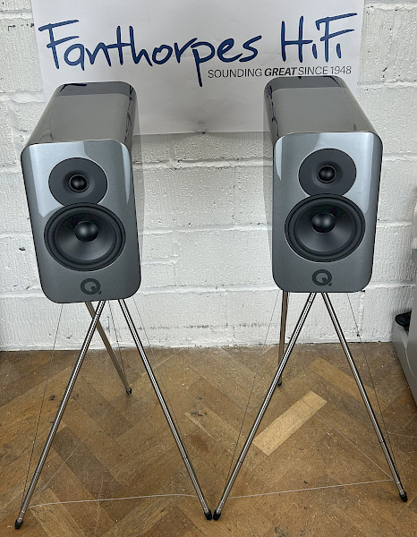 Q Acoustics Concept 300 Speakers & Tensegrity Stands for sale - image 1