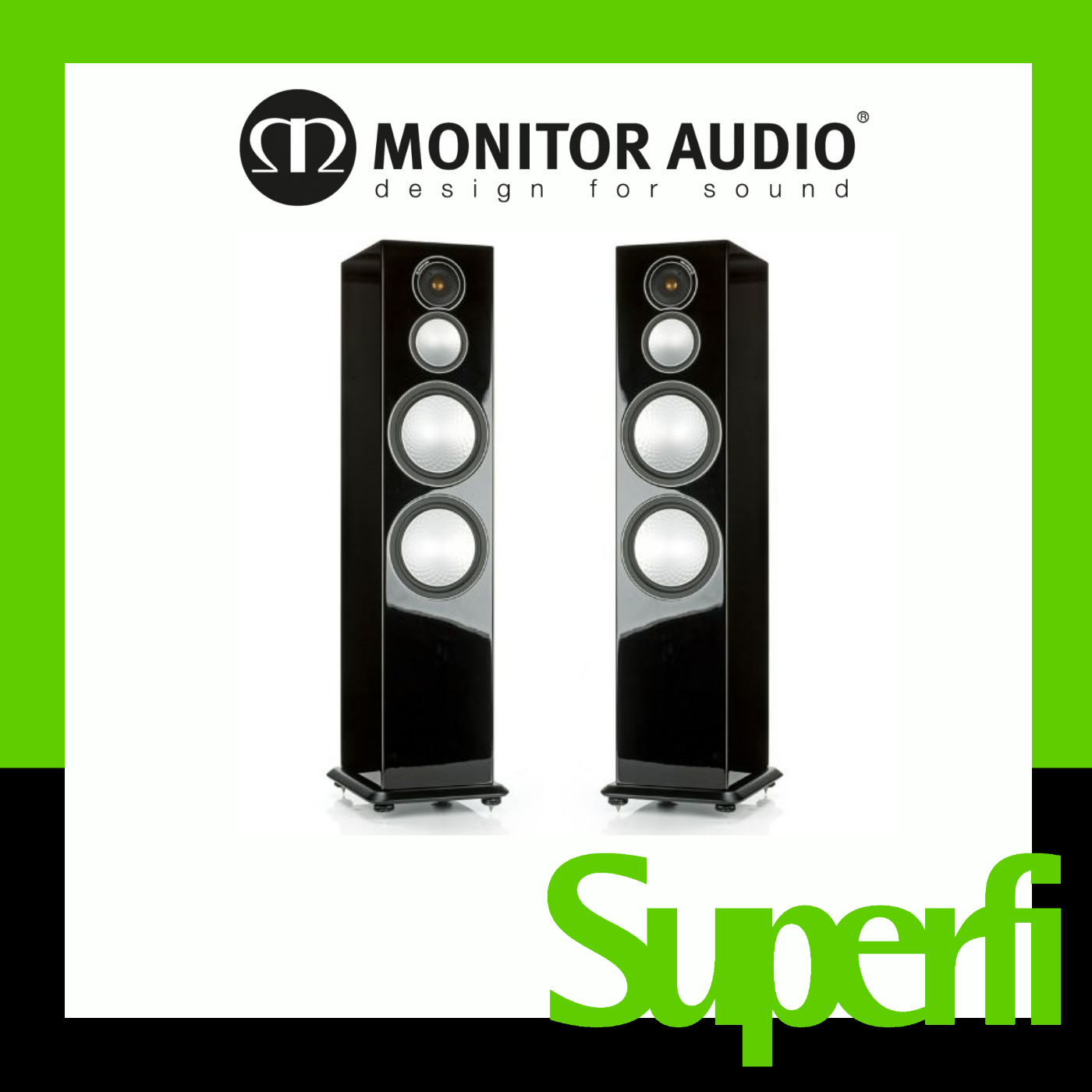 Monitor Audio Silver Floorstanding speaker For Sale in Nottingham, UK